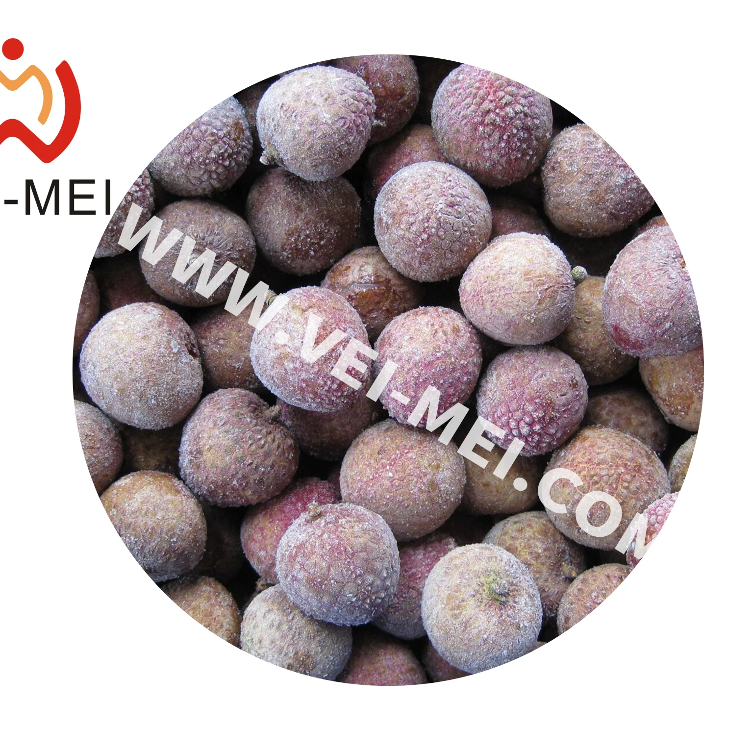 
Frozen Lychee with skin 