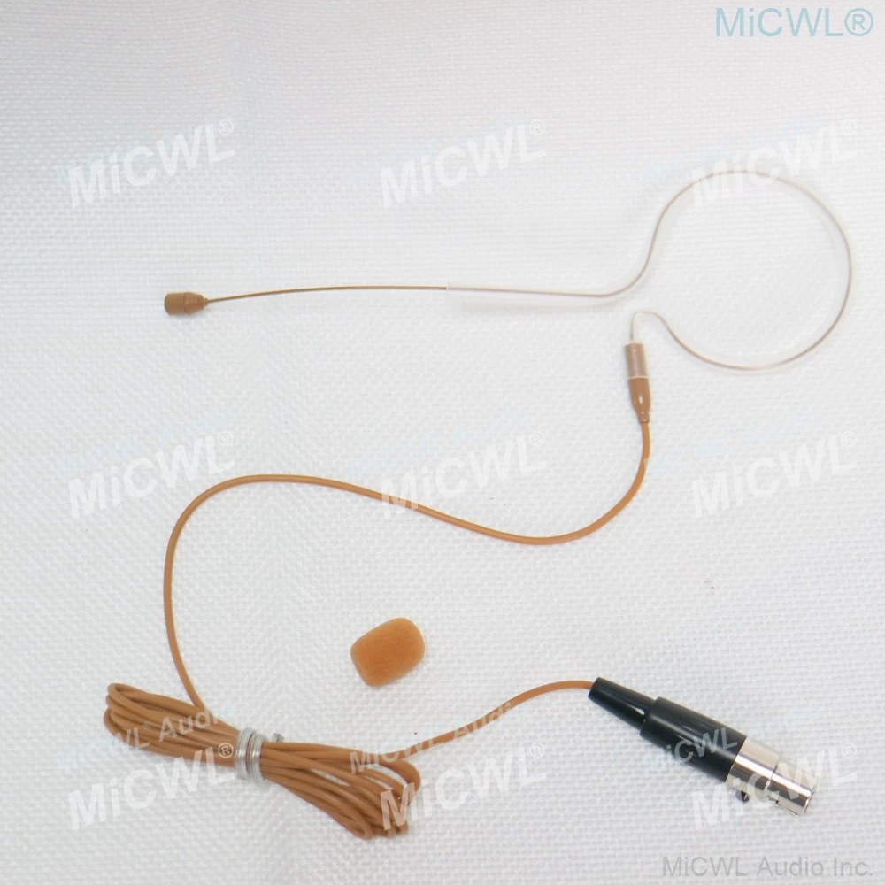 MX153 One Earset Hook Headset Microphone for SLXD PGX SLX ULX QLX GLX Wireless BeltPack Face Head Mics With Case