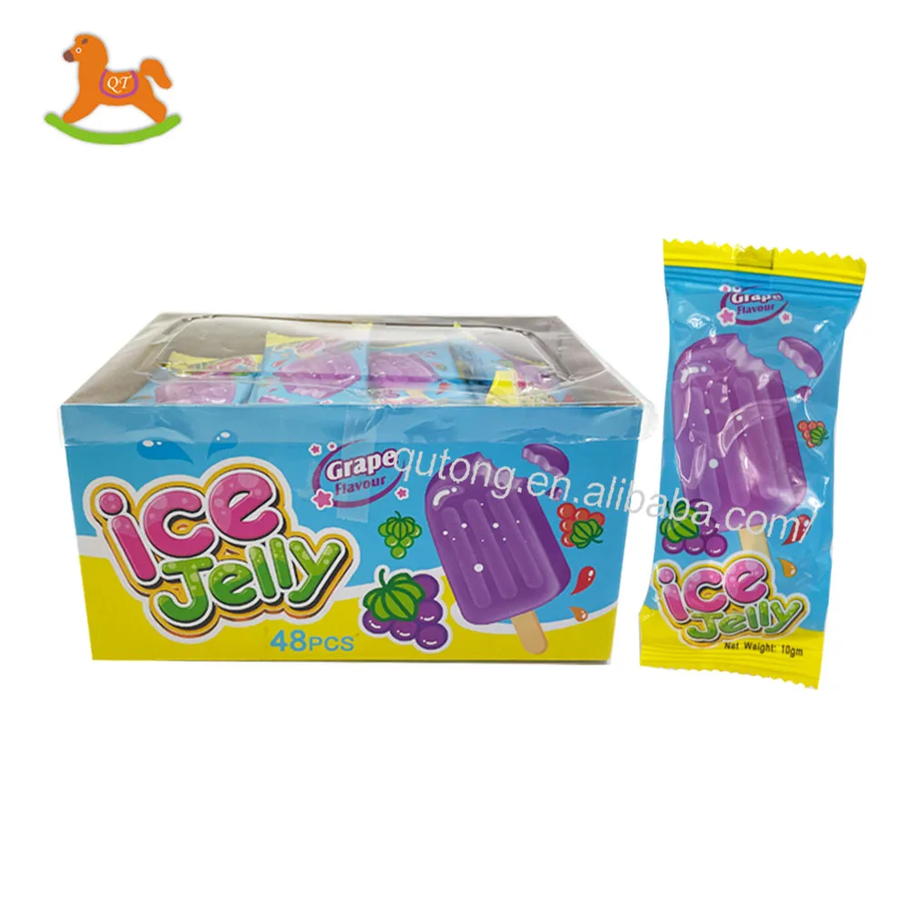 Hot Selling Ice Soft Jelly Chewing Candy for Kids Fruity Flavor in Display