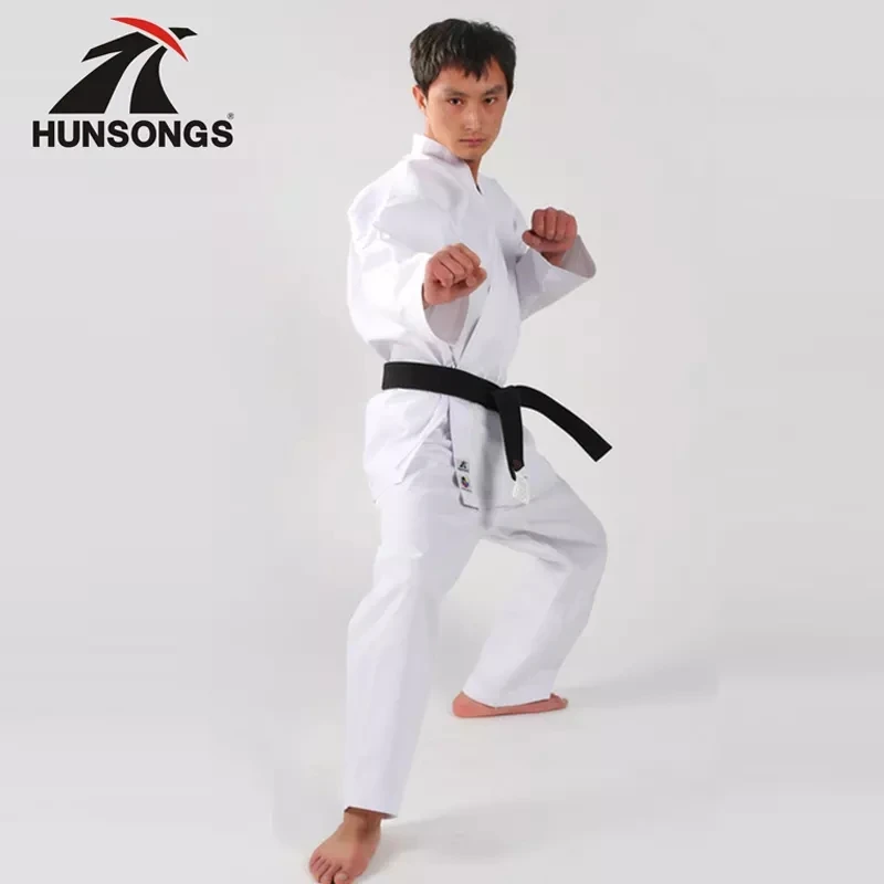 Order in ali baba from china Custom 100% cotton wkf approved karate uniforme coton