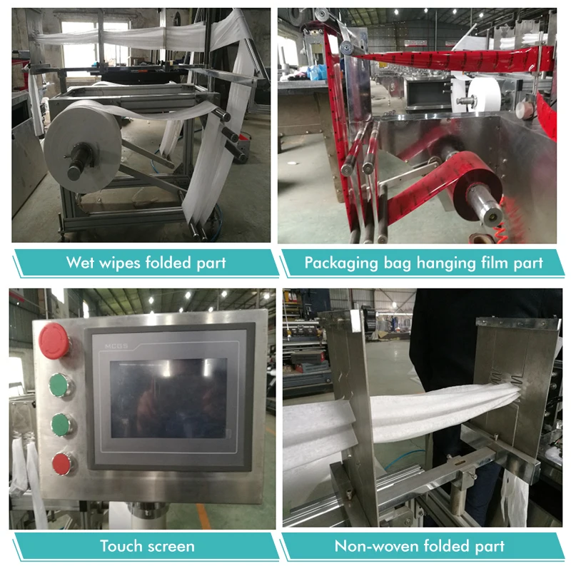 Care Wet Wipe Production Machine Baby Wet Wipes Machine Production Line