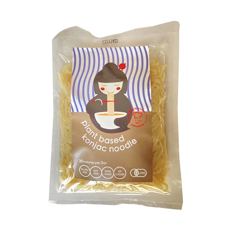 Japan private label wholesale soy free flavored konjac noodles