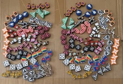 wholesale PVC anime cartoon luxury cute designer custom croc shoe charms for croc bracelet organizer