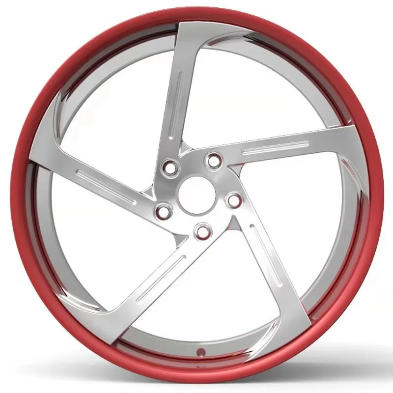 OEM 2 piece forged wheel 5x120 alloy wheels for aftermarket car