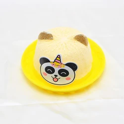 New Fashionable Casual Trendy Brand Children Cute Sun-shading Sunscreen Cap Beach Straw Hat