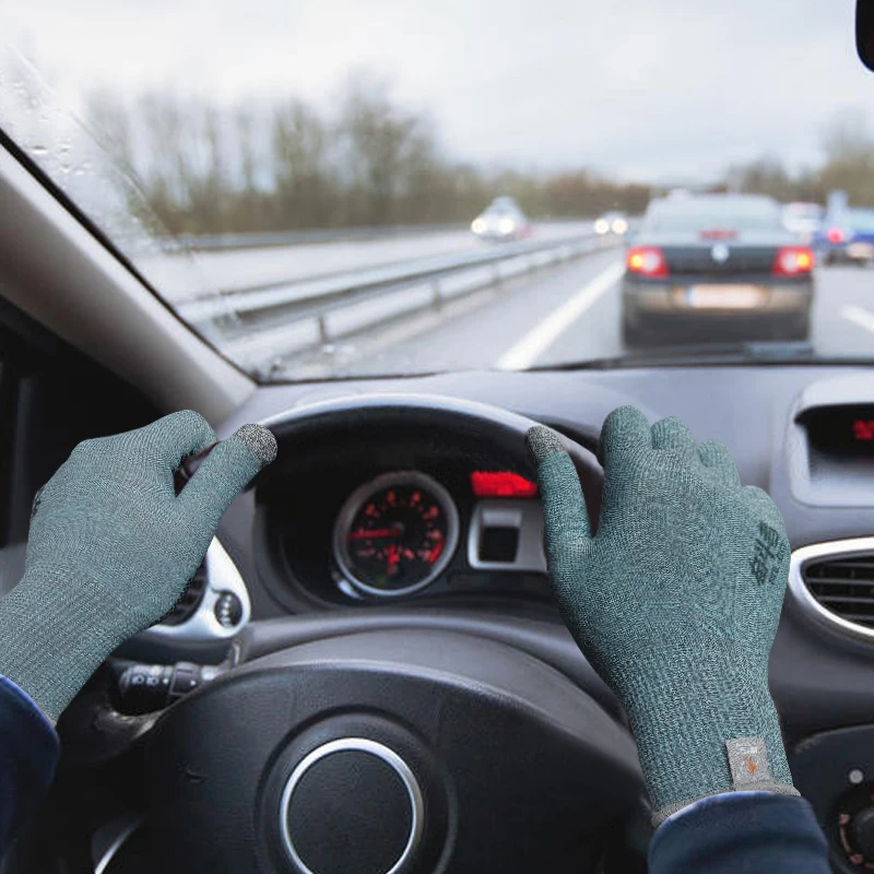 Пользовательские автомобильные перчатки для вождения рабочие с сенсорным экраном