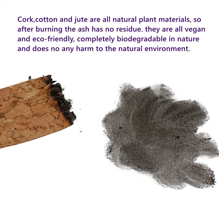  Custom Designer Natural Vegan Cork Fabric Backing 100% Cotton Leather for Shopping