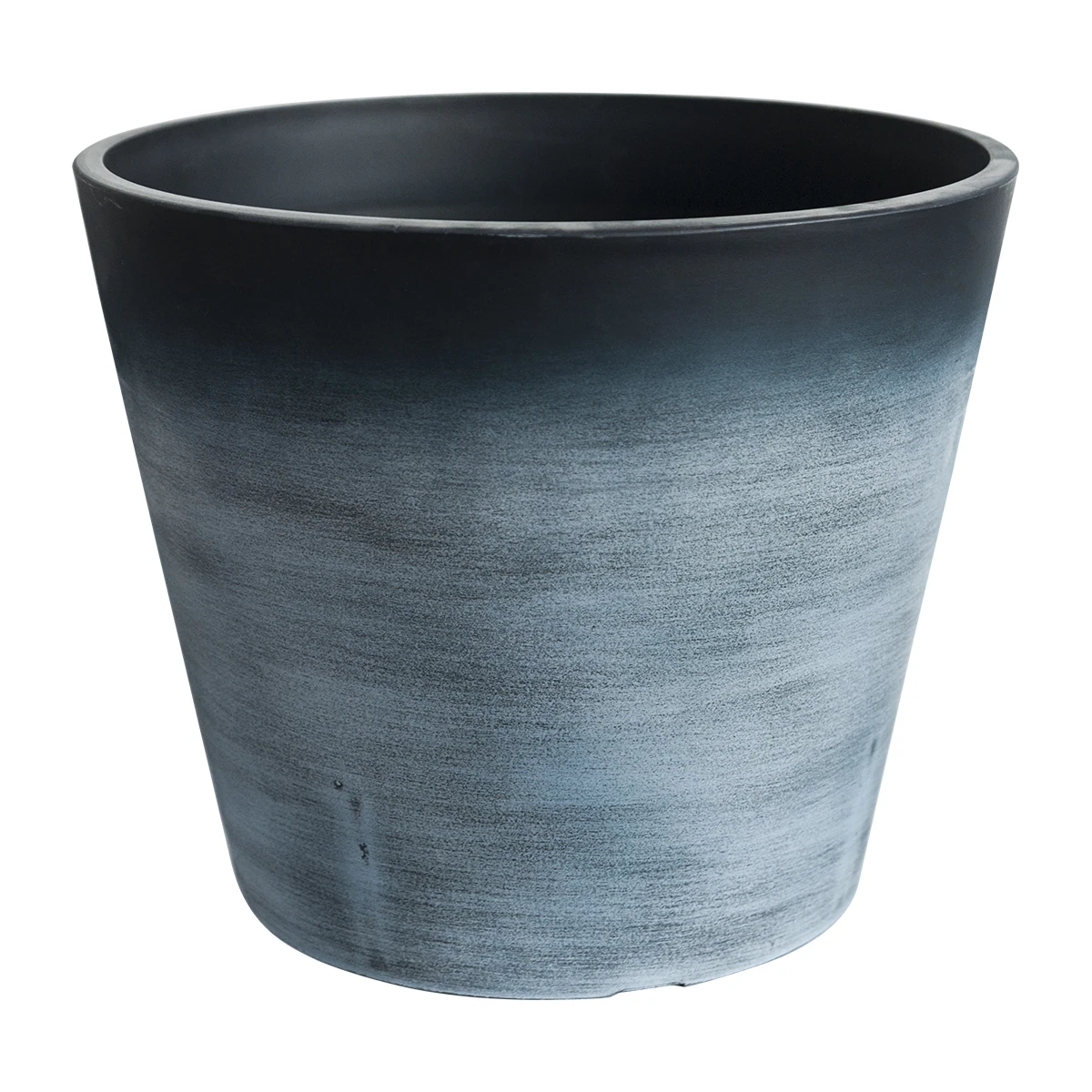 Компрессионное формование цветочный горшок из смолы из переработанного пластика большой сад бетонный Цементный Ящик для комнатных растений