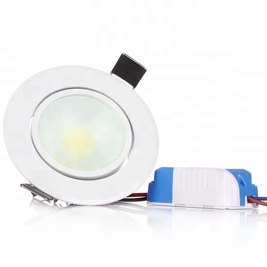 5W 7W 10W 12W Adjustable LED Recessed Downlight Hotel Room Bedroom Ceiling Lamp Top Roof Spotlight Daylight Warm White 3000K