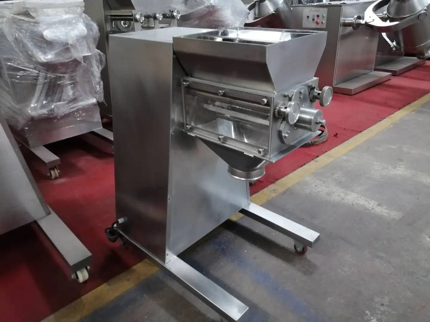 Rotary Machine Revolving Dry Rapid Mixer Fluid Bed Dryer Granulator