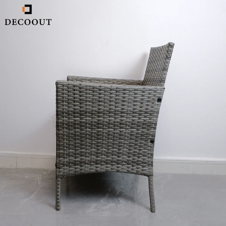 New Assembly Outdoor Furniture Rattan Chairs Coffee Table Garden Restaurant Dining Outdoor Table And 4 Chairs Set