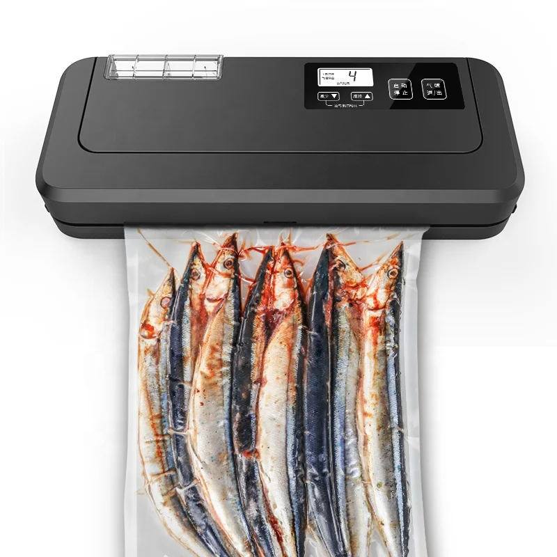 Vacuum Packing Machine With Kitchen Digital Scale And Food Vacuum Bags Rolls For Vacuum Packaging And Sous Vide