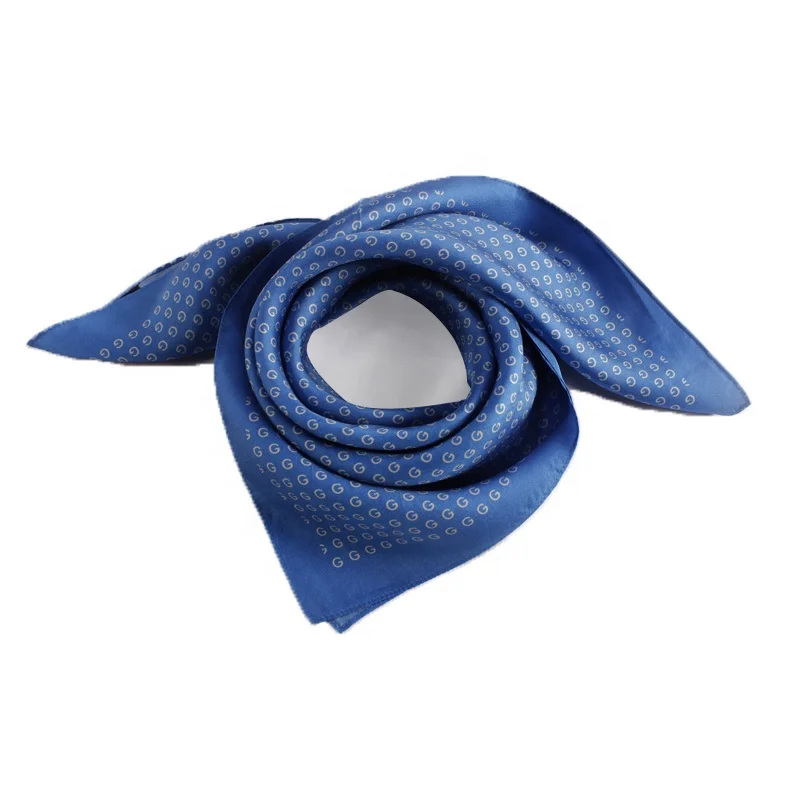 Brand Company Logo Silk Scarves from China Silk Scarf Custom Printing Natural Silk Scarf