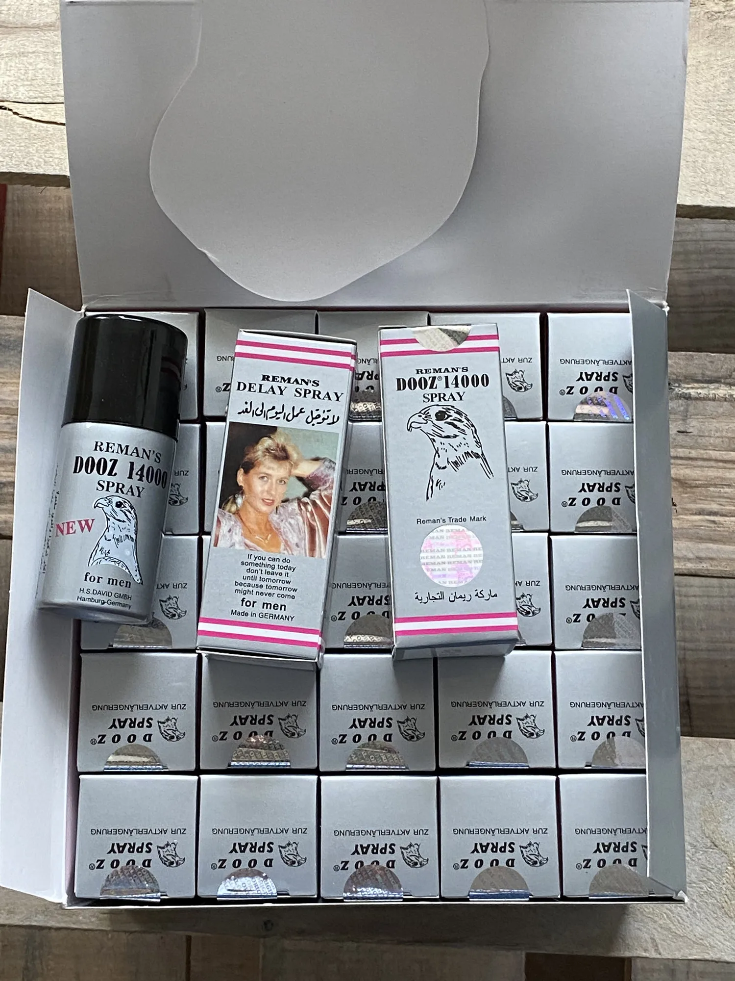 
Super Remans Dooz 14000 Delay Spray Red With Vitamin E For Men Penis Enhance Delay Ejaculation 