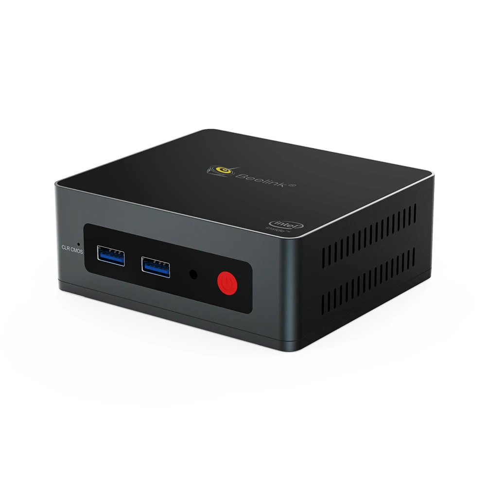Beelink GK Mini J4125 8GB 128GB 5G Wifi Gigabit Ethernet desktop USB 3.0 Computer Ubuntu Win10 Mini PC