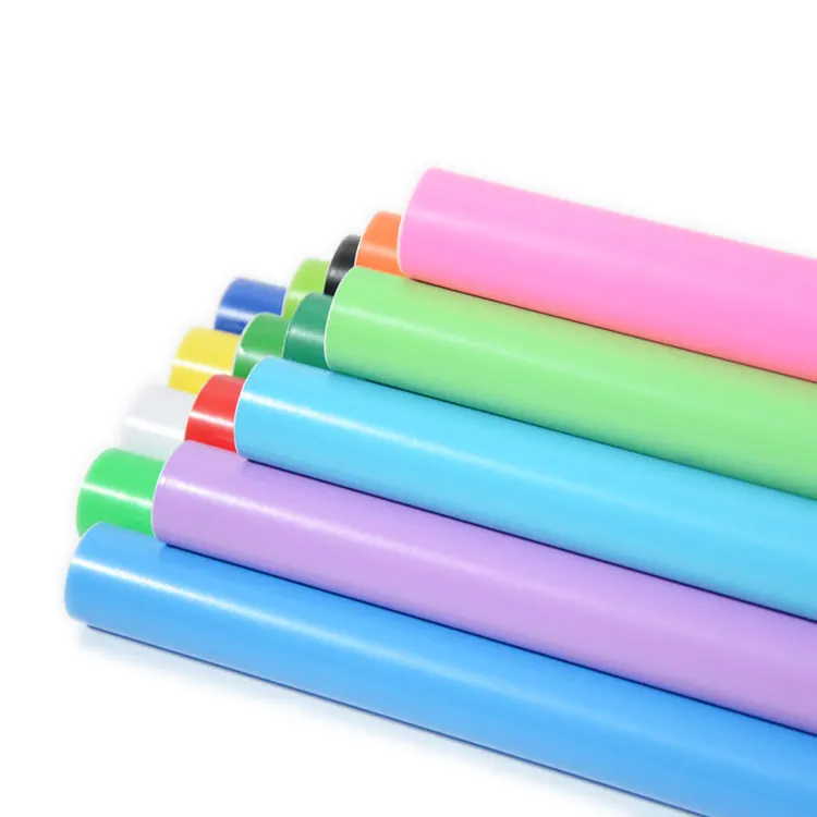 China supplier PVC self adhesive solid color film decorative wall panel design wallpaper for bedroom