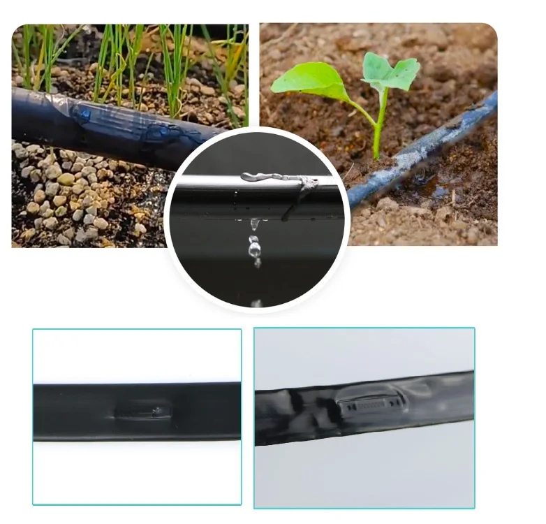 16mm 20mm Flat Emitter LDPE Plastic Drip Tape  for Agriculture Garden Greenhouse Water Saving Irrigation System