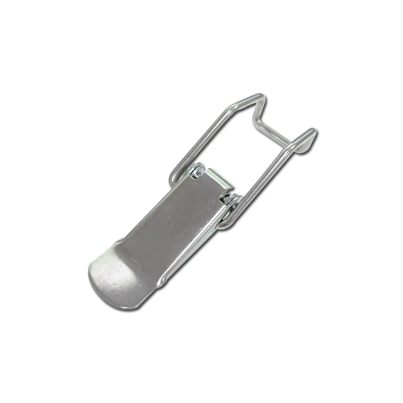 Industrial Machinery Spring Tool Box Stainless Steel Duck Beak Buckle 115B Iron Nickel Plating Equipment Case Lock Buckle