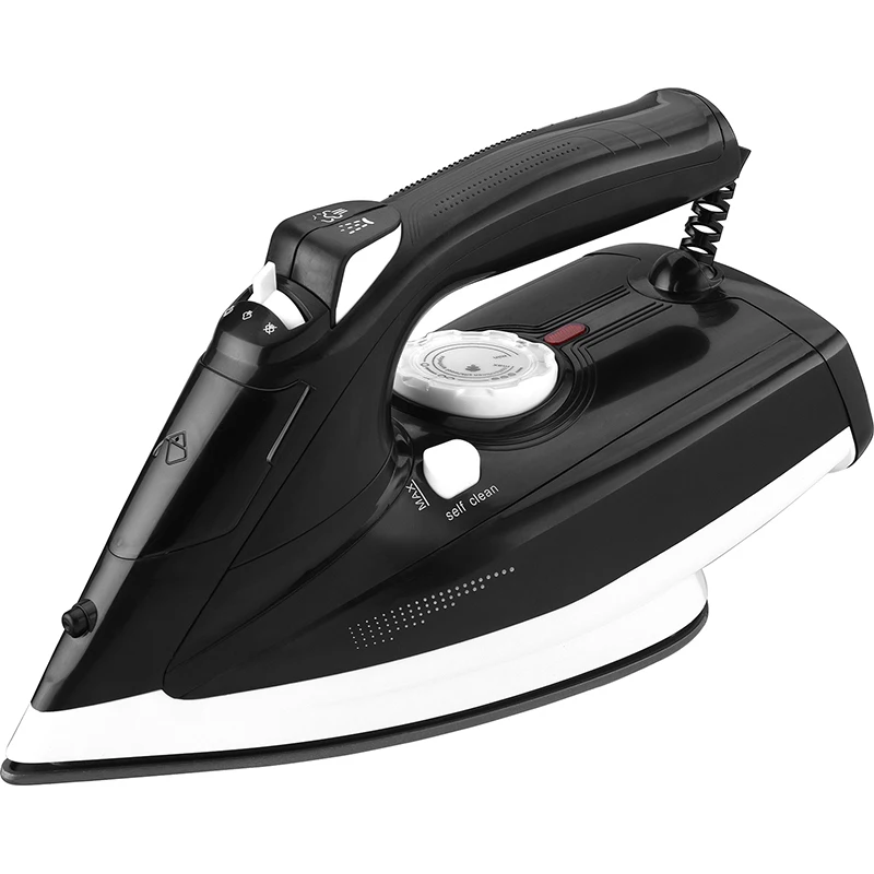 Cordless Home Steam Iron for Clothes With Non-Stick Soleplate -2200W Clothes Iron With Adjustable Thermostat Control