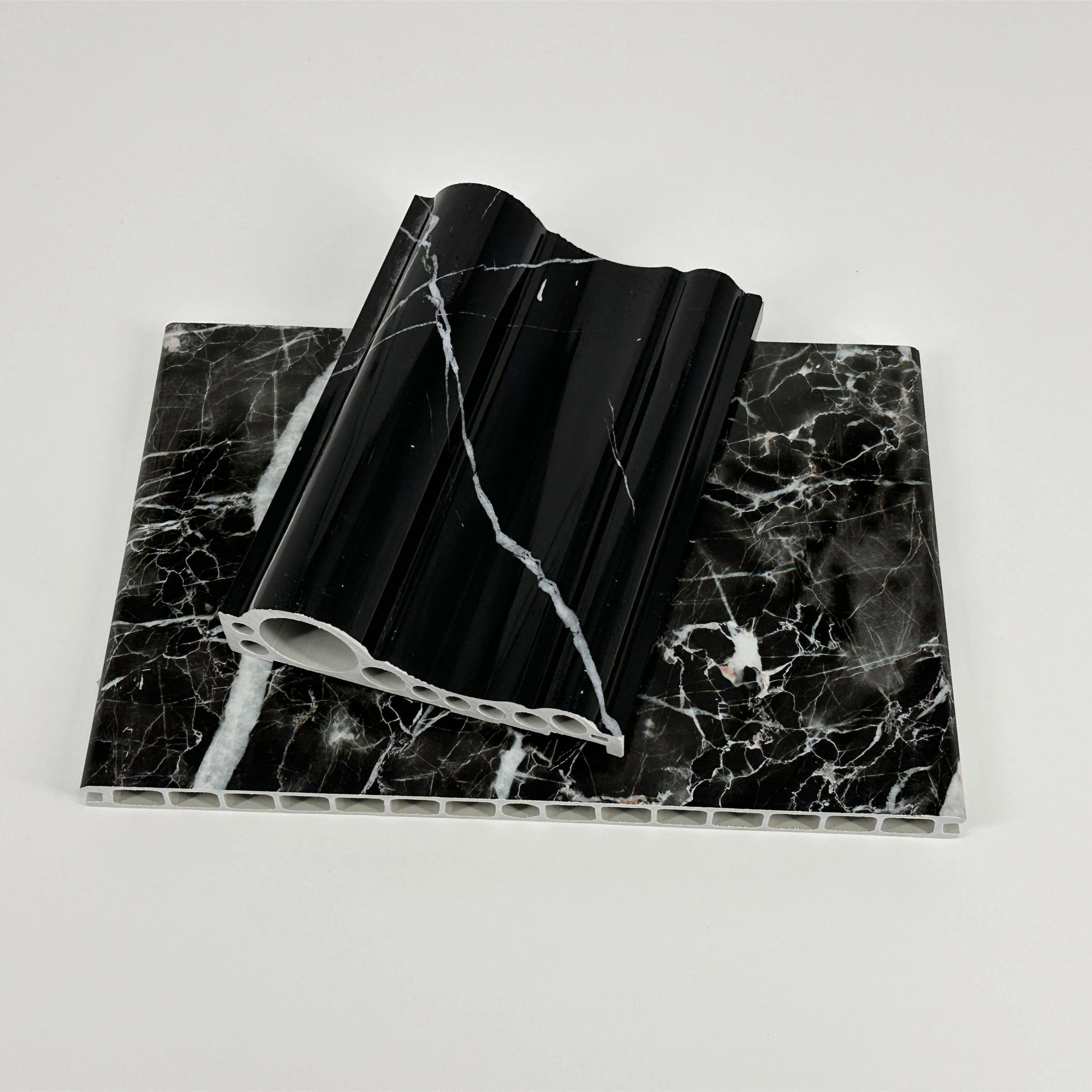 Stone plastic elevator parts for engineering elevator marble door cover line