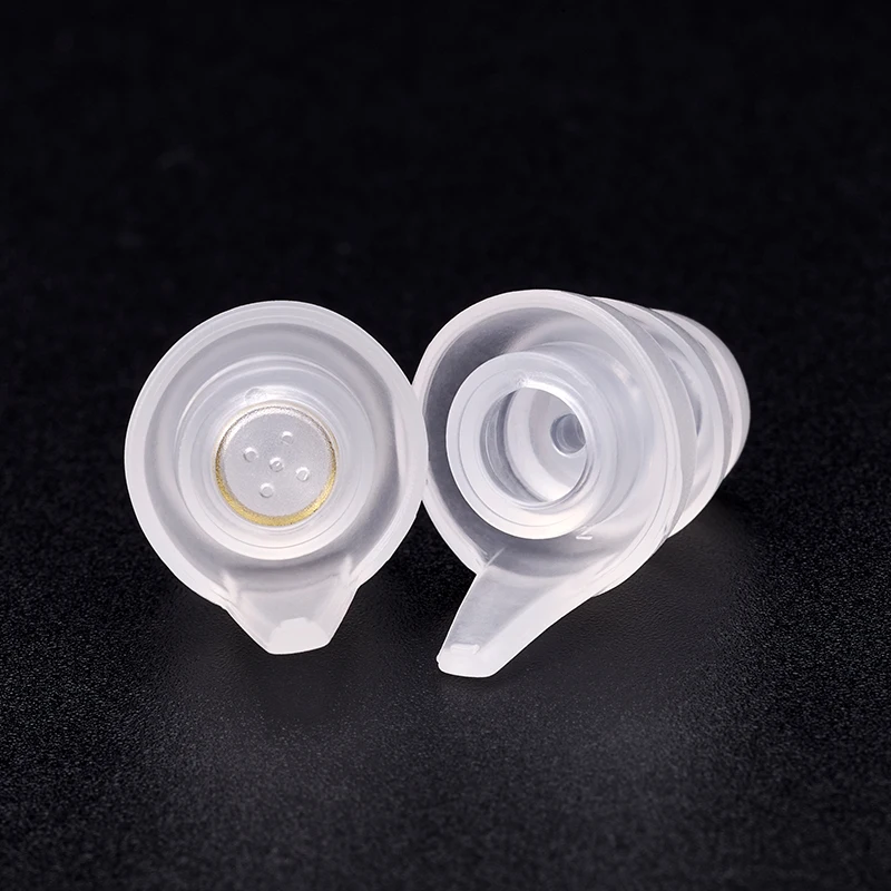 High Fidelity Ear Protection Black Ear Plugs for Music Noise Cancelling Waterproof Earplugs for Sleep