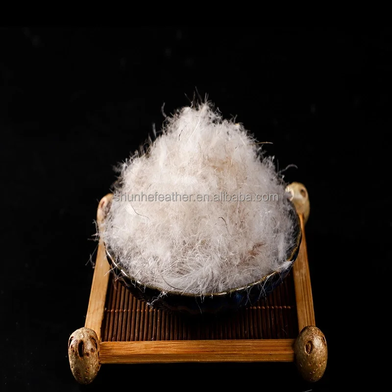Wholesale 70% Washed Grey Duck Down Filling