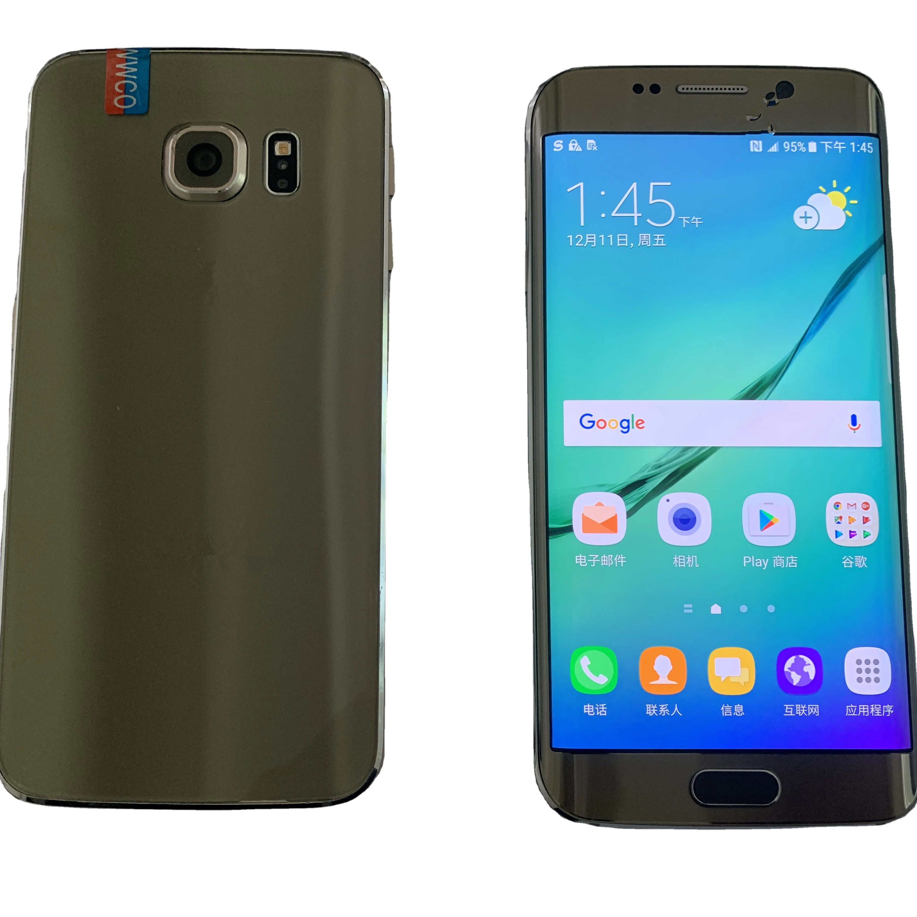 wholesale used android smart phone unlocked for samsung s6