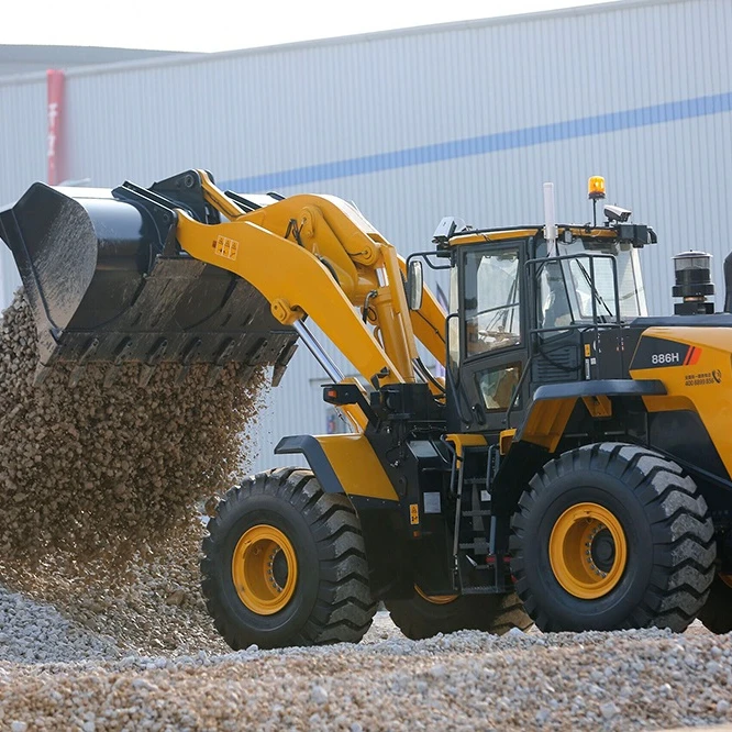 China 8 ton wheel loader 886H for earth moving