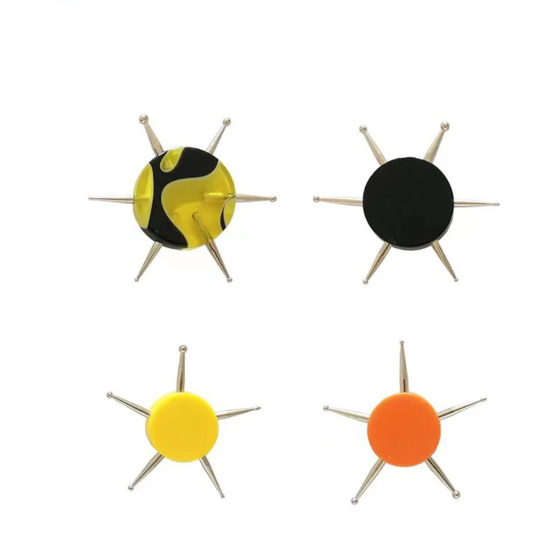 6 Head Nail Art Dotting Tools Disc Nail Drill Point Nail Tools Dot Painting Tools Pen DIY Art