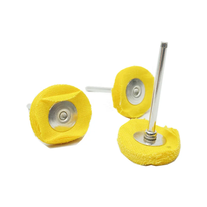 Cheap polishing cloth wheel Cotton grinding head Rotary grinder Accessories Jewelry Mirror polishing 3.0MM