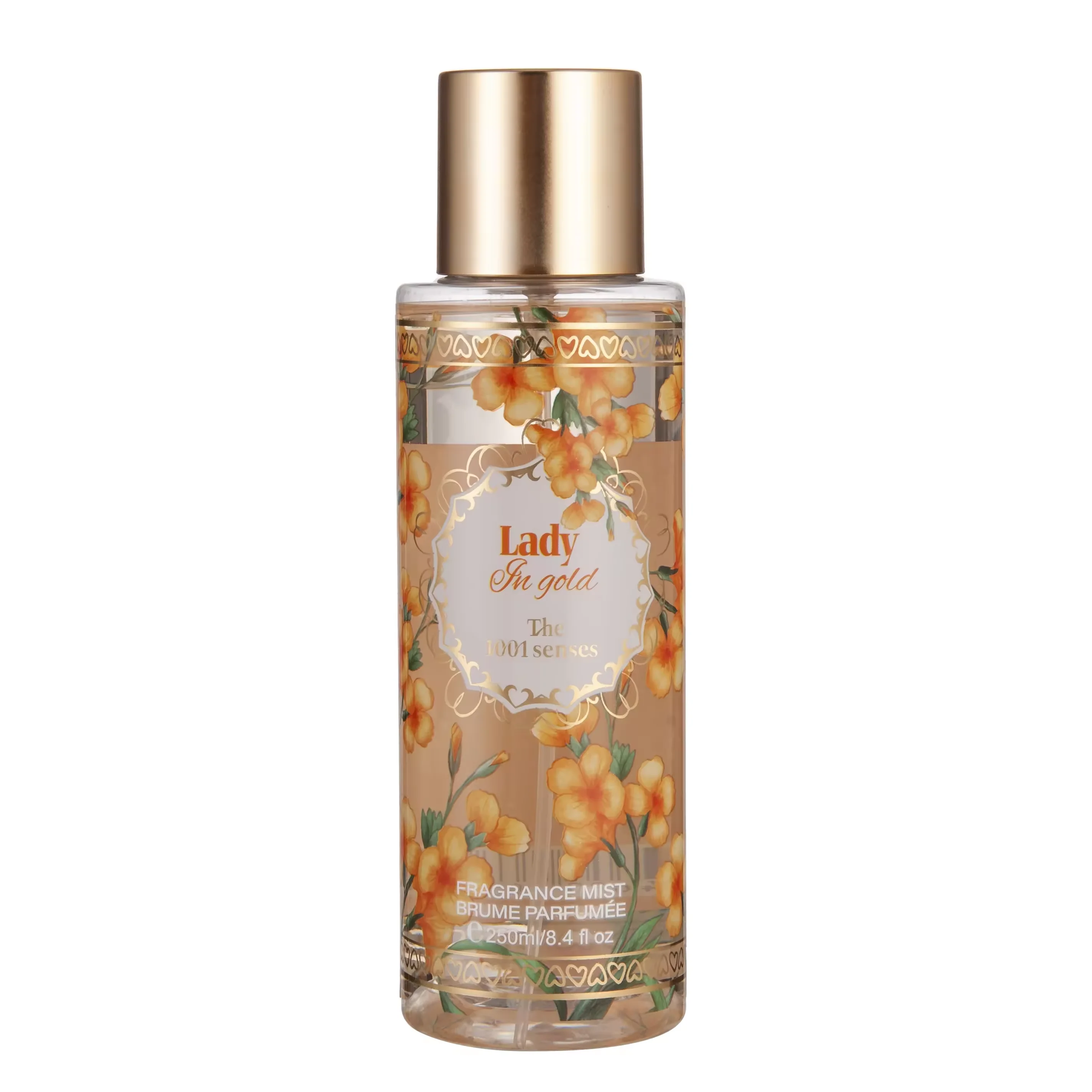 Wholesale perfume flower secret splash body works mist 250ml original spray mist fragrance splash for women