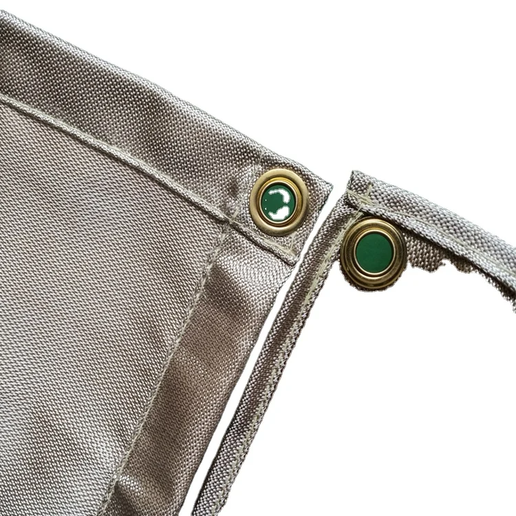 4 X 6Ft Heat Resistant Fire Protection Fiberglass Silica Fiberglass Cloth  Fire Proof Welding Blanket