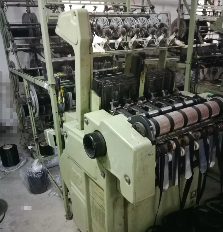 Factory QiXing Flat Tape Elastic and Non-elastic 6-55  Needle Loom Machine