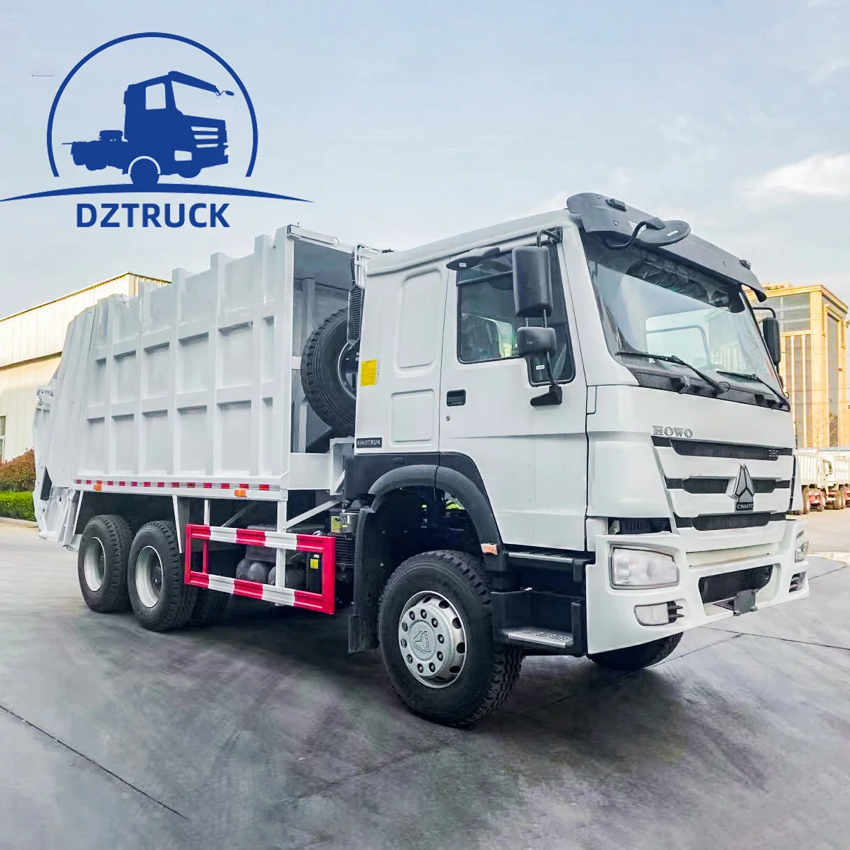 Новый задний погрузчик Howo 6x4 15Ton 15M3 Blippi