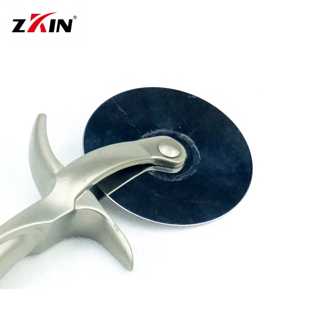 kitchen accessories stainless steel pizza wheel cutter pizza wheel knife pizza slicer with non slip handle for pies waffles,etc