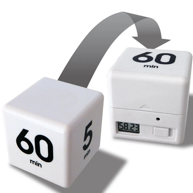 2021 Magic Cube Timer Digital Kitchen Timers For Cooking Baking Sports