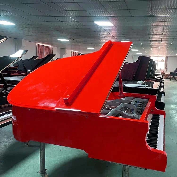 KGC-186 Red 88 key Factory direct Grand piano Mechanical piano Acoustic Piano
