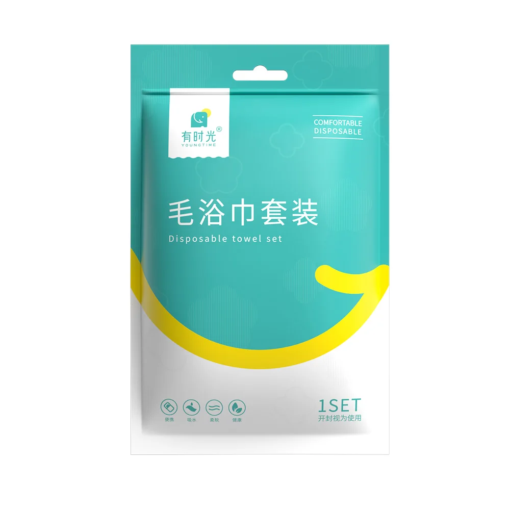 Hot Sale High Quality Plant Fiber Travel Portable Compressed Bath Towel Hotel Massage Spa Disposable Compressed Bath Towel