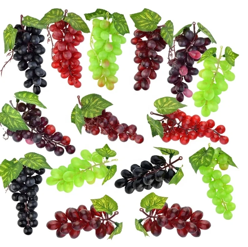 Artificial Fruit Grapes Bunch for Home Wedding Party Garden Decor