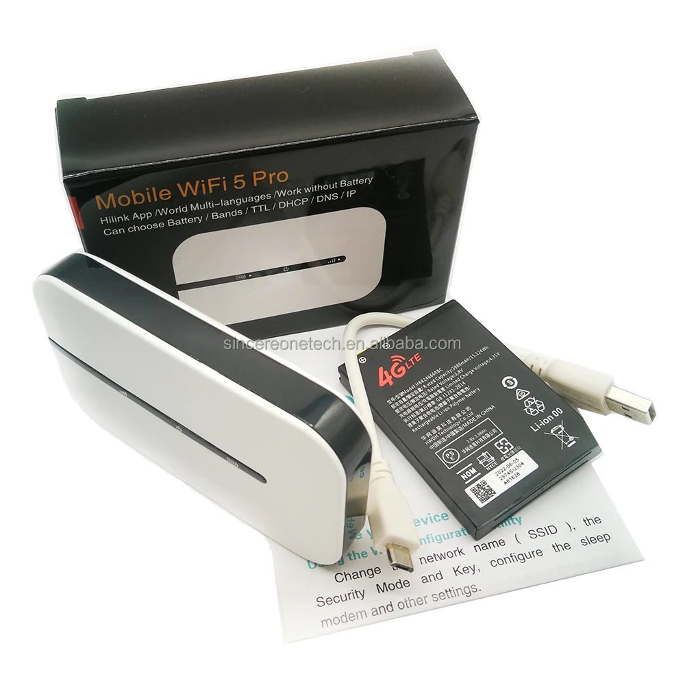 pocket router e5576-508 with 3000mah battery  cheap oem 4g hotspot