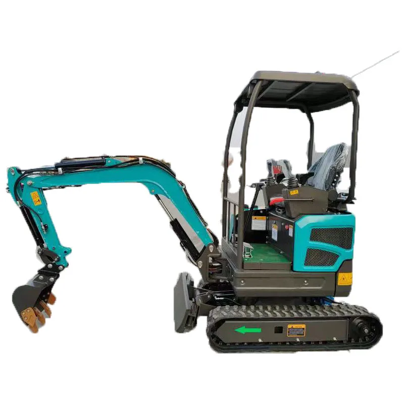 Mini farm construction crawler hydraulic Excavator Hydraulic Long Boom Mini Excavator Multifunctional wheel excavator