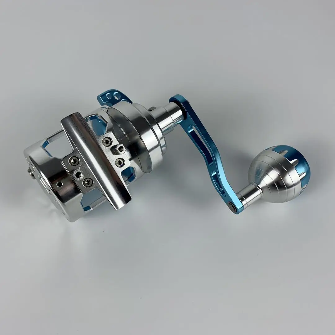 
TC300R/L Aluminum Frame 9BB+2RB Stainless Steel Tuna Reel Jigging Rods Reels Slow PitchReel Fishing Saltwater 