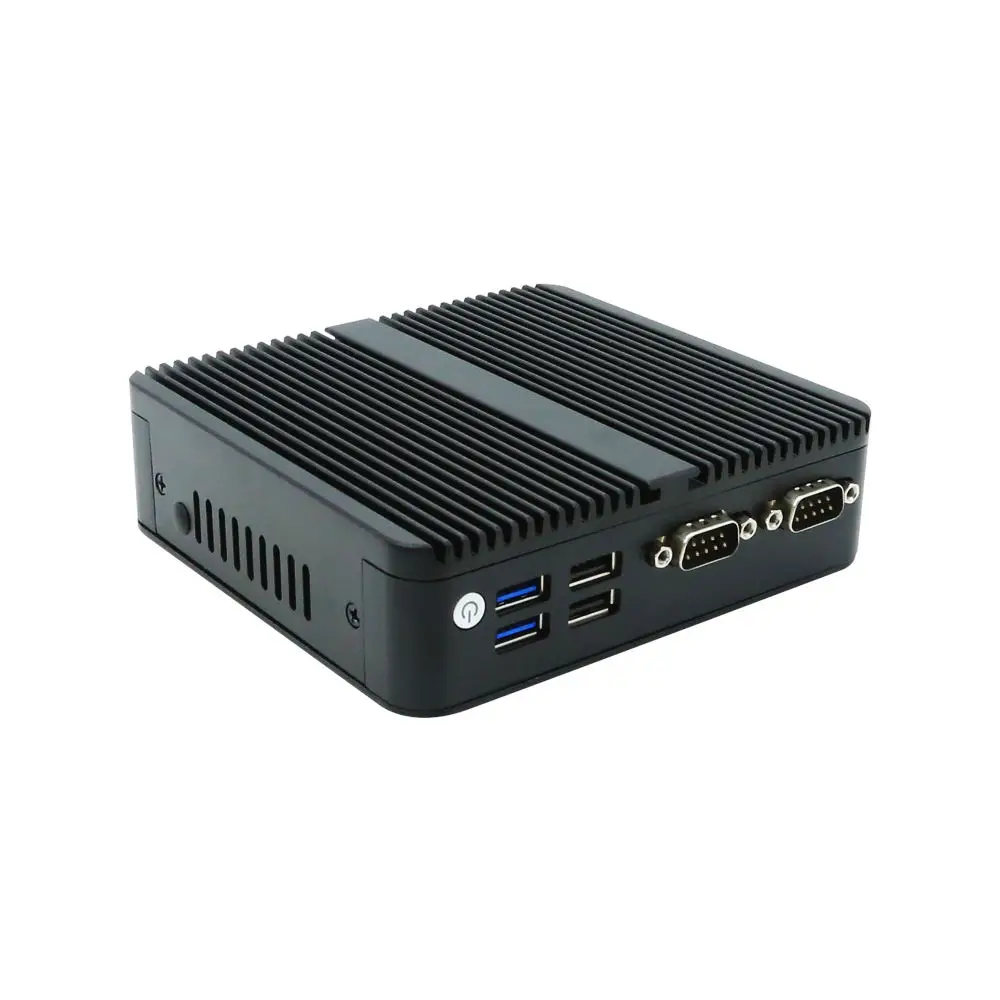 Best Selling Industrial Mini Pc N100 J6412 J6413 12th Support DP 2 HD 4K Display WIN10 LINUX RS232 Fanless Industrial Computer