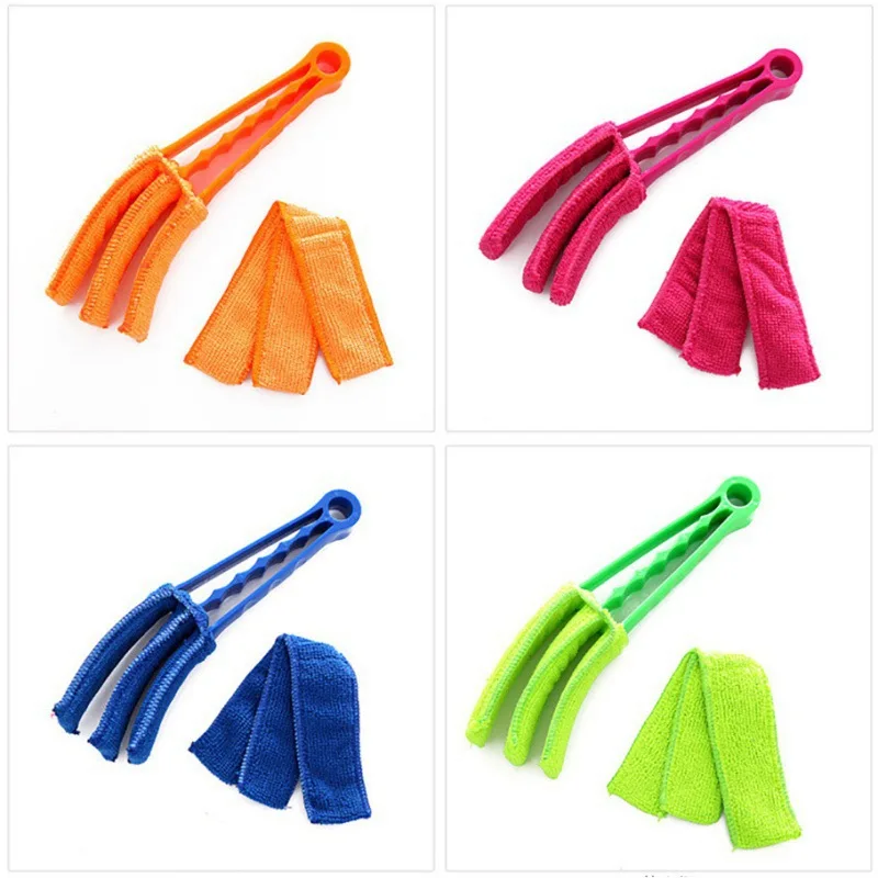 Customizable LOGO Removable home Blinds cleaning brush Car interior outlet gap cleaning brush Household cleaning tools