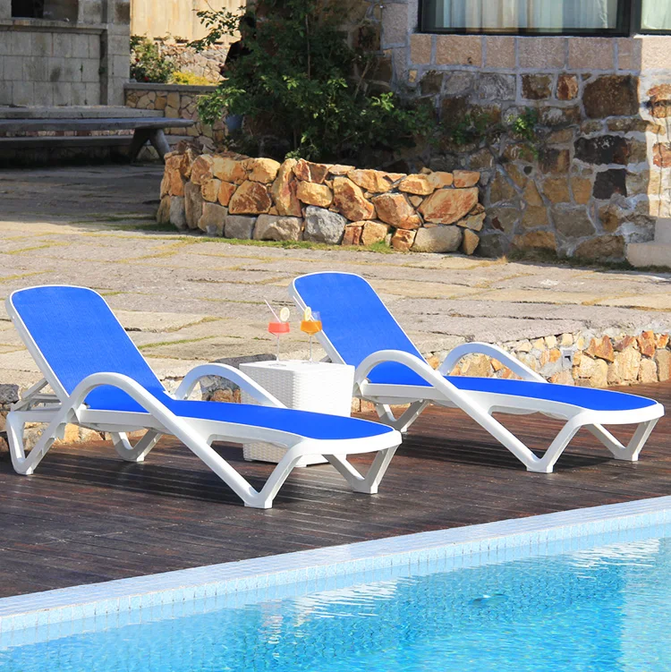 Luxury Outdoor Living Garden Furniture adjustable Beach Lounge Pool Sunbed- Marieta Sunlounger
