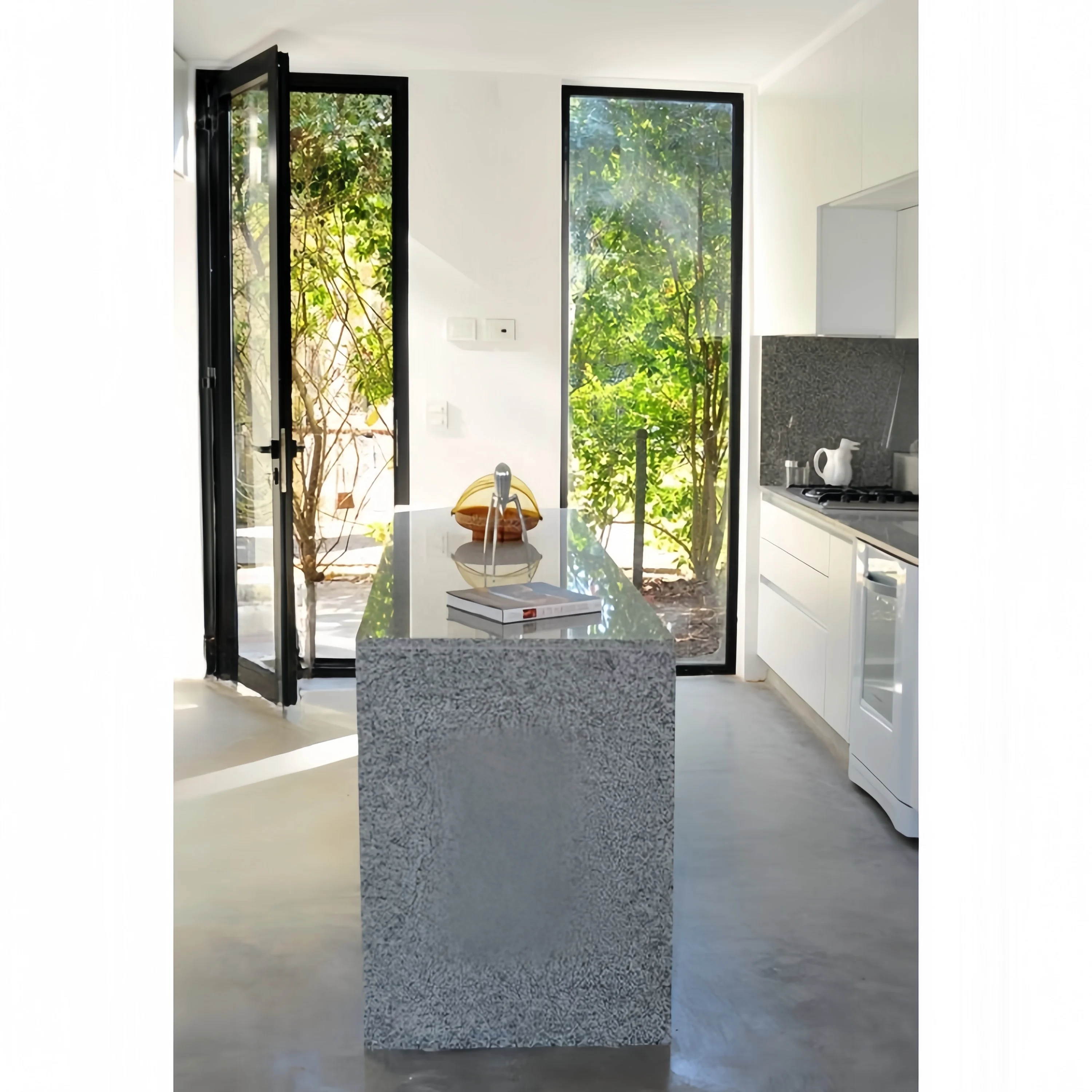 customized Factory customized villa high end heat soundproof aluminium sliding casement swing glass door casement door for sale