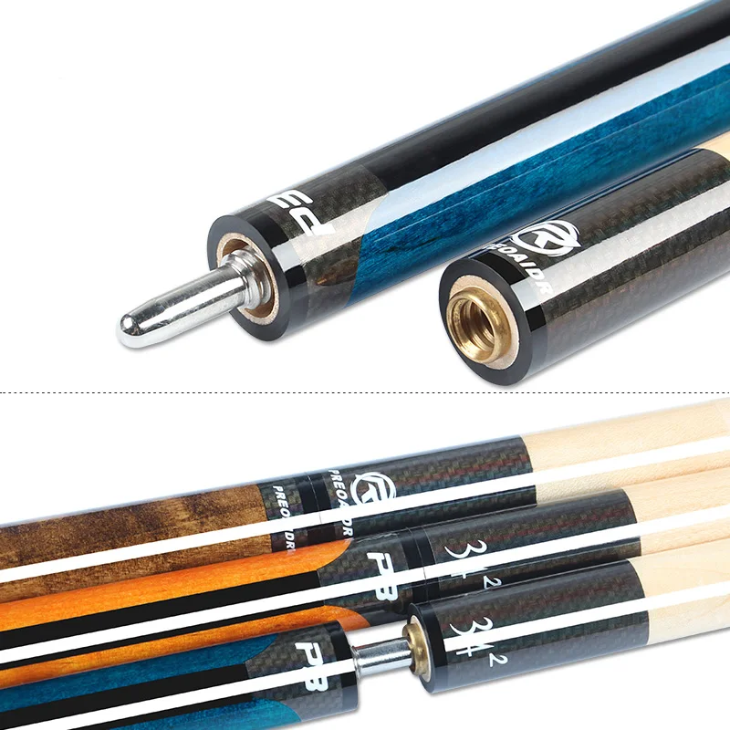 Factory custom low price Predator Cues maple wood Shaft snooker cue and wholesale pool stick
