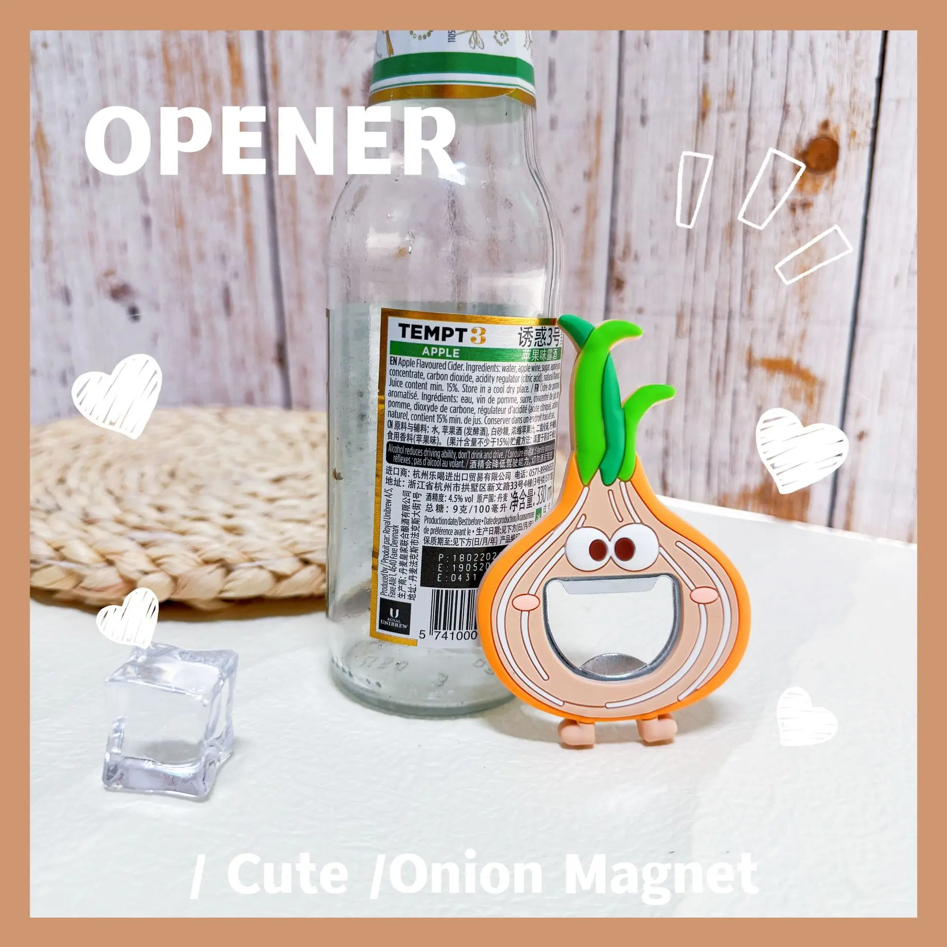 Creative Cute Silicone Cartoon Soft Rubber Bottle Opener Portable for Beer and Wine Corkscrews & Openers