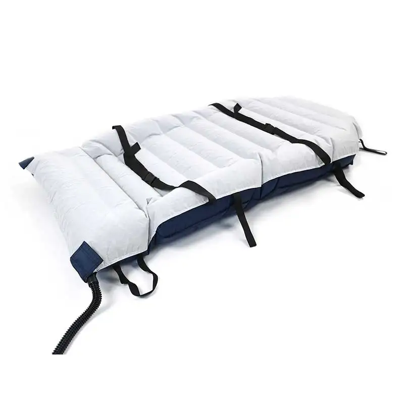 Single Patient Use Hover Mobile Inflatable Air Assisted Lateral Transfer Mattress System with Air Holes Reduces Risk of Injury