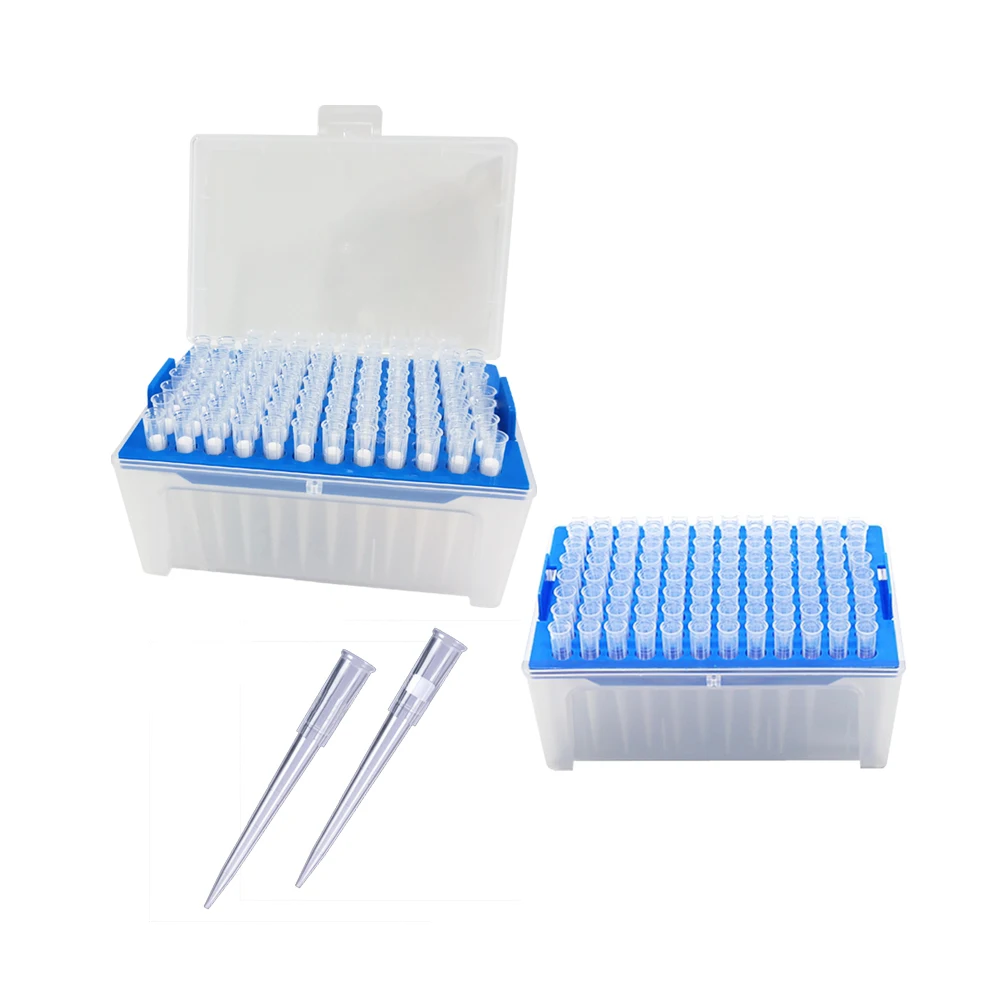 High Quality Black and Clear Polypropylene Professional and Accurate Micro Pipettes Tips
